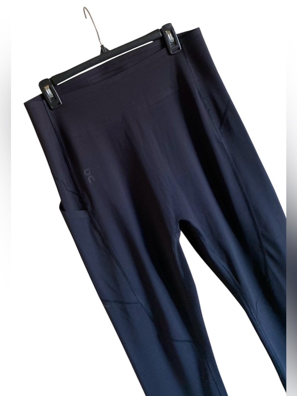 Women’s RUN On CLOUDS Movement Tights Leggings Black Size XXL NEW Full Length - Picture 2 of 6